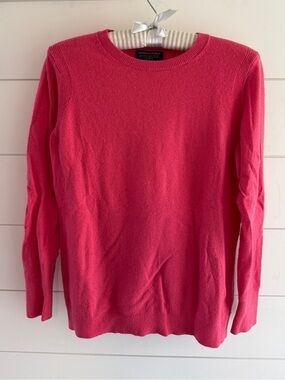 Banana Republic Women's Crewneck Sweater - Hot Pink, Size Medium